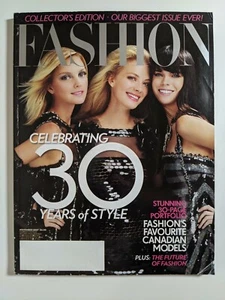 Fashion Magazine Canada Heather Marks, Julia Dunstall, Meghan Collison 30 anniv - Bild 1 von 1