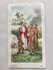 Jesus and Boy Scouts Reverent Scout oath and Law card BSA Emblem