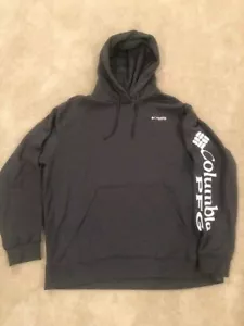 Columbia Unisex PFG Sleeve Graphi Fleece Hoodie - Picture 1 of 9