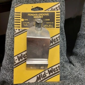 Mid-West FENDER GROOVE MOUNT CB Radio Antenna C548 PL-259 CONN 3/8"-24 THREADS - Picture 1 of 4
