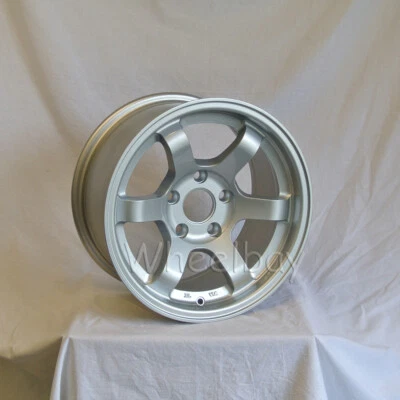 5 ROTA WHEEL GRID CONCAVE 15x8  5X114.3 20 SILVER   — 第 1/4 张图片