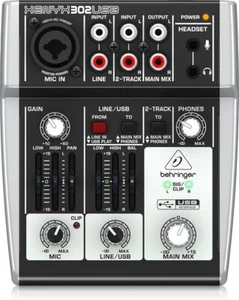 Behringer Xenyx 302USB Mixer - Unit Only. - Bild 1 von 12