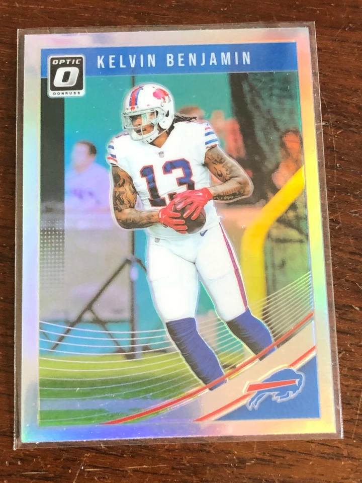 2018 Panini Donruss Optic Silver Holo Kelvin Benjamin #14 Bills - Image 1 of 1