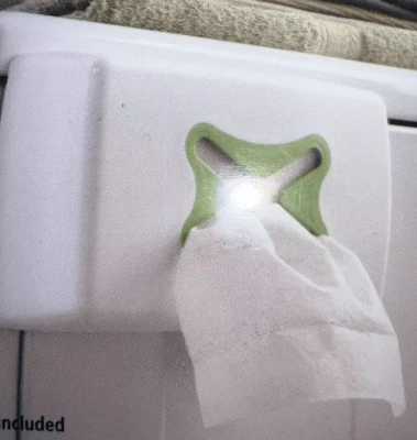 MAINSTAYS Magnetic Dryer Sheet Dispenser - 4 STRONG NEODYMIUM Magnets Brand New