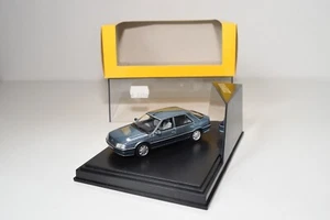 B17 1:43 NOREV 77 11 225 855 RENAULT 25 TX 25TX 1988 MET. BLUE DEALER BOX MIB - Picture 1 of 19