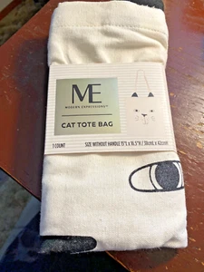 Modern Expressions Cute Cat Tote - Picture 1 of 2