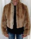 Trouve' Faux Fur Ladies Jacket, Misses S, 85% Acrylic 15% Polyester, Fully Lined