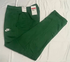 Nike Sportswear Men's Open Hem Club Fleece Pants (Gorge Green) BV2707-341 LARGE - Picture 1 of 13