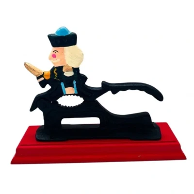 Vintage Nutcracker Solider Cast Iron Nut Cracker - Image 1 of 4