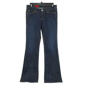 AG Adriano Goldschmied The Club Jeans Blue Denim Womens 27 Flare Leg Low Rise - Bild 1 von 12