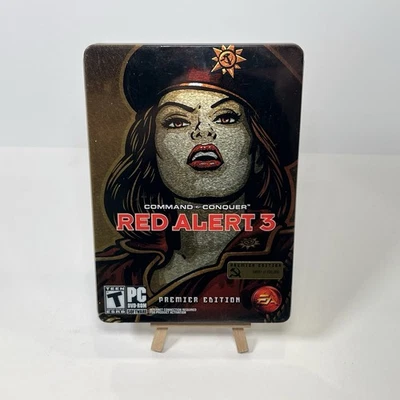 Command & Conquer: Red Alert 3 -- Premier Edition (PC, 2008) Steelbook - Image 1 of 4