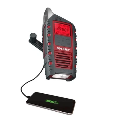 Odyssey Hand Crank NOAA Weather Radio, All Band Emergency Radio, AM/FM Shortw... - Image 1 of 4