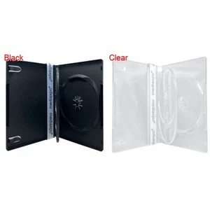 STANDARD Triple 3 Disc DVD Cases 14MM (3 DVD) Lot - Afbeelding 1 van 10