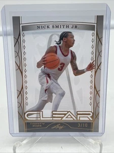 Hoja Trinity Clear Nick Smith Jr SP 2023/10 Gold C-28 exclusivo en línea - Imagen 1 de 6