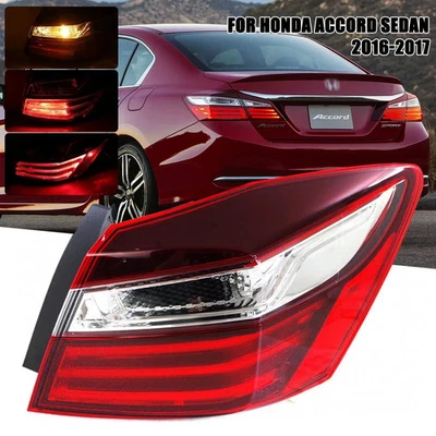 Conjunto de luz trasera lámpara de freno trasera para Honda Accord Sedán 2016-2017 Foto 1 de 4