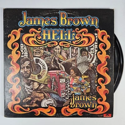 James Brown - Hell 12" 2x LP Vinyl Record 1974 Polydor Funk Soul 33 RPM - Image 1 of 2