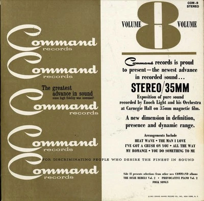 Various - Command Stereo Sampler, Volume 8 (LP, Album, Smplr) (Near Mint (NM or  - Image 1 of 3