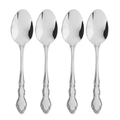 Oneida Dover 18/10 Stainless Steel Teaspoon (Set of Four)