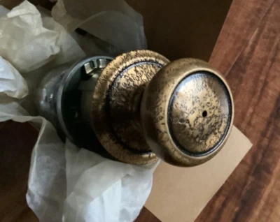 Cierre de privacidad Schlage bronce/plata CLA 616 Foto 1 de 4