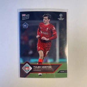 Topps Now Tyler Morton FIRST UEFA CHAMPIONS LEAGUE APPEARANCE 11/24/21 Rookie RC - Picture 1 of 1