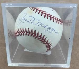 Joe DiMaggio signed Auto Autogramm Official Major League Baseball Rawlings - Bild 1 von 5
