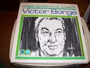 VICTOR  BORGE-GREAT MOMENTS OF COMEDY-LP-NM-VERVE-MONO - Picture 1 of 2