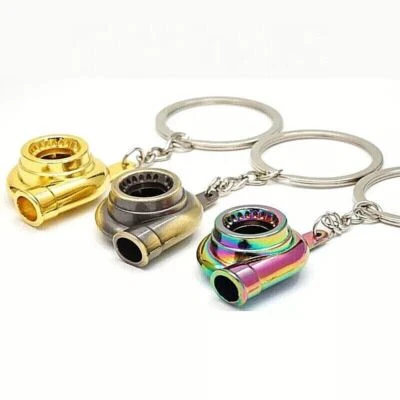 GENERIC Turbo Keyring Turbo Mini Turbine Car Part Motoring Gift Fidget Toy
