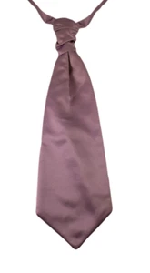 Lavender Satin Cravat Necktie Mens Lavender Tie - Picture 1 of 1