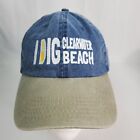 Chapeau casquette de baseball bleu/brun I DIG Clearwater Beach Sugar Sand Festival