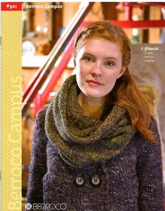 Berroco Knitting Pattern Book #301 Campus - 8 Designs for Women - Norah Gaughan - Picture 1 of 8