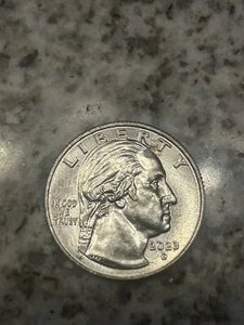 ERROR - 2023 D - Jovita Idar Women's Quarter  Reads “In Cod We Trust” Cross Mark - Picture 1 of 2