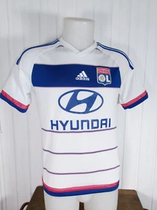 Maillot foot technique ADIDAS OL OLYMPIQUE LYONNAIS HYUNDAI S 13/14 LACAZETTE 10 - Picture 1 of 5