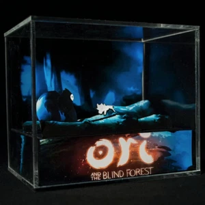 Ori and the Blind Forest - Cubo 3D Hecho a Mano Diorama - Videojuegos - Shadowbox - Imagen 1 de 3