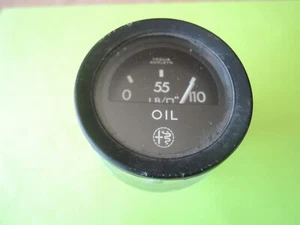 Alfa Romeo 1750 BERLINA Sedan Used Veglia Borletti OIL PRESSURE GAUGE - Picture 1 of 12