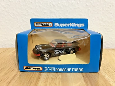 MATCHBOX SUPER KINGS K-70 PORSCHE TURBO 1983 - Diecast Toy Car Foto 1 de 4