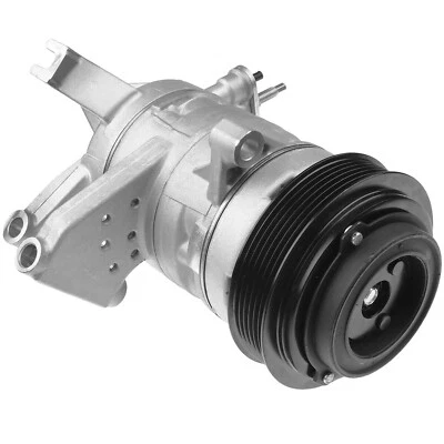 Compresor de aire acondicionado con embrague para Chevrolet Equinox GMC Terrain 2010-2011 V6 3,0 L Foto 1 de 4