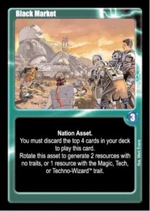 Black Market - Premiere Edition - Rifts CCG - Imagen 1 de 1