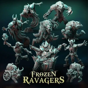 Frozen Ravagers Support Staff equipe mort vivant Fantasy Football - Bild 1 von 1