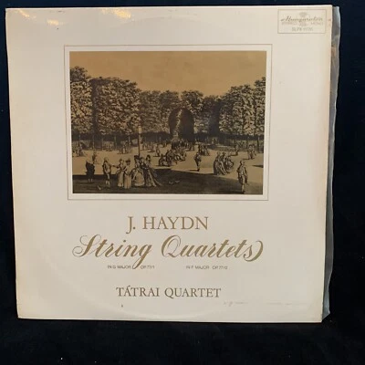 HAYDN String Quartets Op. 77 #1 & 2 - TATRAI QUARTET - HUNGAROTON ST LP SHRINK Foto 1 de 4