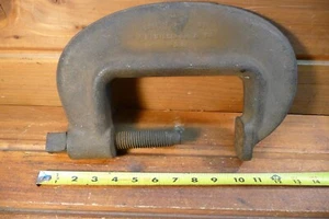 Large Vintage Williams Heavy Duty Service C-Clamp Drop Forged USA - Picture 1 of 8