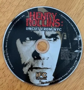 Henry Rollins Live Uncut from NYC DVD Promotional Copy - Bild 1 von 2