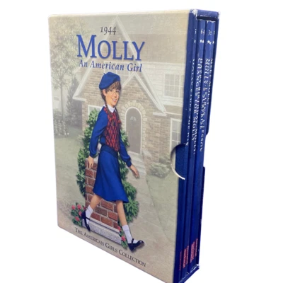 American Girl 1944 Molly Boxed Set 6 Paperback Books W/ Slip Case - Very Good - Image 1 of 4