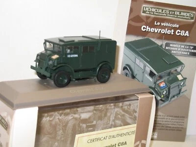 Atlas 1:43, Camion Chevrolet C8A Militare, Spina + Certificato - Immagine 1 di 3