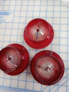 LOT OF Three 1963 CHEVROLET IMPALA BELAIR BISCAYNE TAIL LIGHTS - Picture 1 of 5