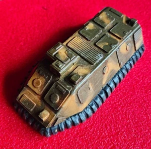 UNKOWN TANK - WARGAME WARHAMMER (lesser scale) PAINTED TABLETOP GAME HOVERCRAFT - Foto 1 di 1