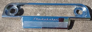 STUDEBAKER 1955 CHAMPION 16G, PRESIDENT 6H RADIOTUNING IN KNOBs FRONT CROMEFACIA - Picture 1 of 24