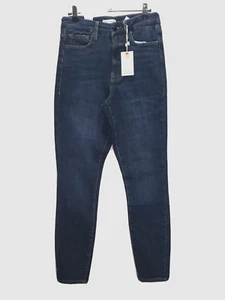 Jeans Good American Good Waist para mujer 6/28 azul desgastado bolsillos NUEVO - Imagen 1 de 8