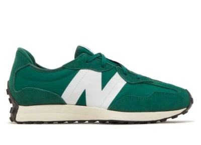 Zapatillas New Balance 327 Team Forest Verde/Blanco Gamuza Niño Grande Jóvenes Niños 4 Foto 1 de 4