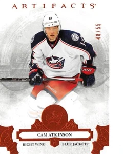 2017-18 Artifacts Orange #80 Cam Atkinson /55 - Bild 1 von 2