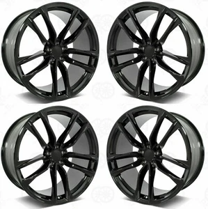 SET 4 22X10 5X112 MERCEDES BENZ STYLE WHEELS GLS450 GLS550 GLE350 GL400 ML RIMS - Picture 1 of 8